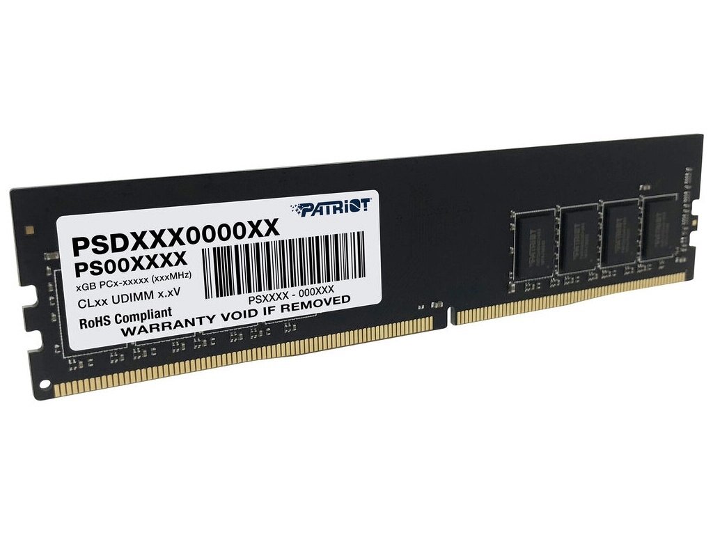 Модуль памяти Patriot Memory Signature DDR4 DIMM 2666MHz PC21300 CL19 - 32Gb PSD432G26662 от компании Admi - фото 1