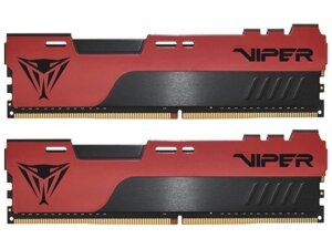 Модуль памяти patriot memory viper elite II RTL gaming DDR4 DIMM 4000mhz PC4-32000 CL20 - 32gb KIT (2x16gb) PVE2432G400C0k