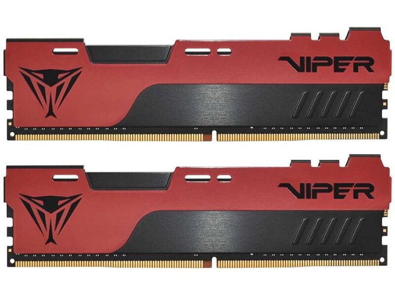 Модуль памяти Patriot Memory Viper EliteII DDR4 DIMM 2666MHz PC4-21300 CL16 - 32Gb KIT (2x16Gb) PVE2432G266C6K от компании Admi - фото 1