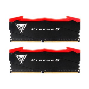 Модуль памяти patriot memory viper xtreme 5 RTL gaming DDR5 DIMM 7600mhz PC5-60800 CL36 - 32gb kit (2x16gb) PVX532G76C36K