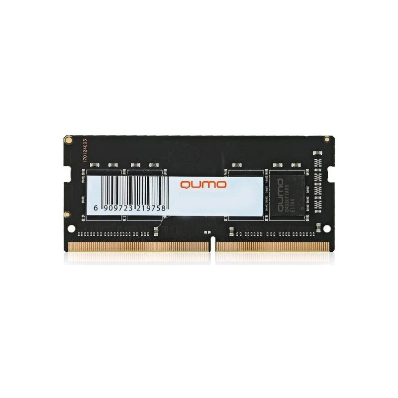 Модуль памяти Qumo DDR4 SO-DIMM 2933MHz PC4-23400 CL21 - 8Gb QUM4S-8G2933P21 от компании Admi - фото 1