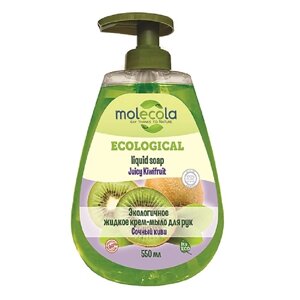 MOLECOLA Экологичное жидкое мыло для рук Сочный киви 500.0