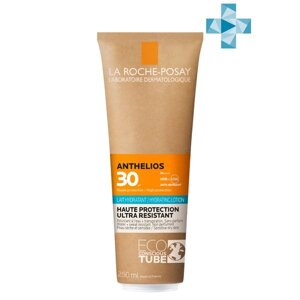 Молочко солнцезащитное для лица и тела увлажняющее SPF30/PPD14 Anthelios La Roche Posay/Ля рош позе туба 250мл (МВ359801)