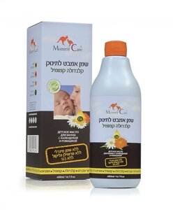 Mommy Care Детское масло для ванны с календулой и ромашкой 0+400 мл.
