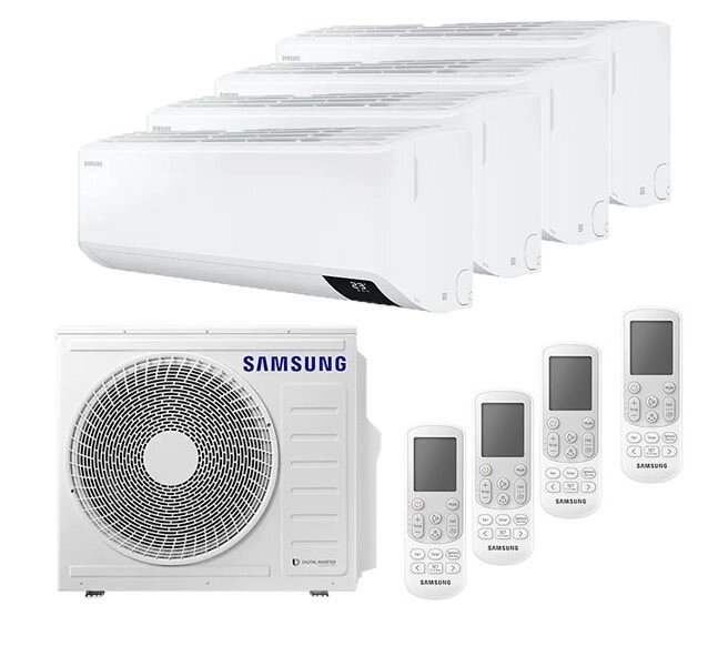 Мульти сплит-система на 4 комнаты Samsung от компании Admi - фото 1