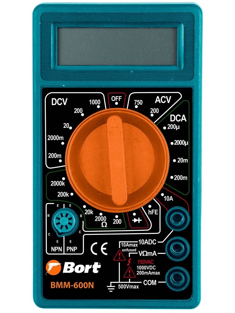 Мультиметр Bort BMM-600N от компании Admi - фото 1