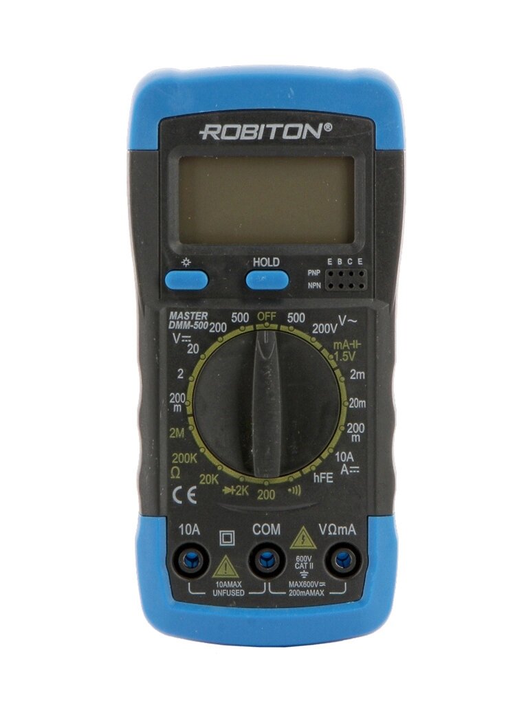 Мультиметр Robiton Master DMM-500 Black от компании Admi - фото 1