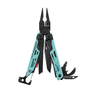 Мультитул Leatherman Signal Aqua с нейлоновым чехлом, 19 функций