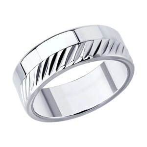Мужское кольцо SOKOLOV из стали