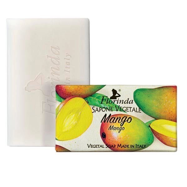 Мыло туалетное твердое манго Флоринда 100г от компании Admi - фото 1