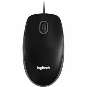 Мышь Logitech B100, черная