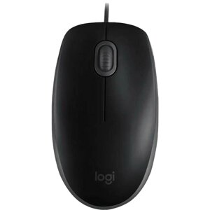 Мышь Logitech M110, черно-серая