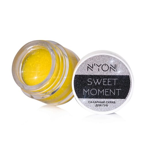 N'YON N’YON Скраб для губ отшелушивающий "SWEET MOMENT" желтый гаваи 5 от компании Admi - фото 1