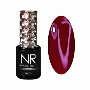 NAIL REPUBLIC NR-000 Гель-лак для френча, Экстра белый