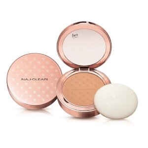 NAJ oleari матирующая компактная пудра SKIN caress pressed powder