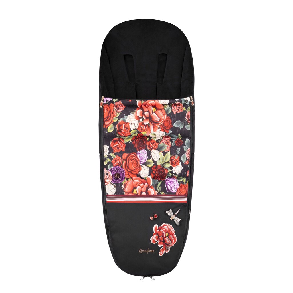 Накидка для ног для коляски PRIAM Spring Blossom Dark CYBEX от компании Admi - фото 1