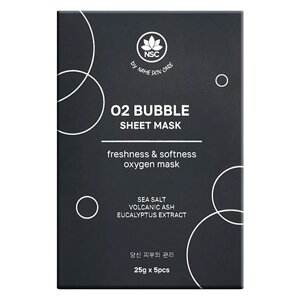 NAME SKIN CARE Набор тканевые маски Ультраочищающие пузырьковая маска O2 BUBBLE SHEET MASK