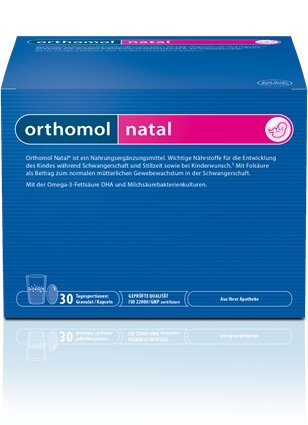 Натал для женщин Orthomol/Ортомоль саше двойное 30шт от компании Admi - фото 1