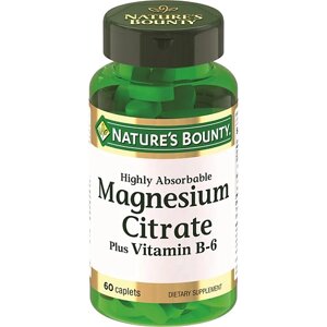 Nature'S bounty цитрат магния с витамином в6 1,56 г