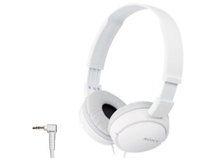 Наушники sony MDR-ZX110AP white