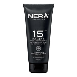 NERA PANTELLERIA Крем для тела солнцезащитный SPF 15 Solare Media Protezione