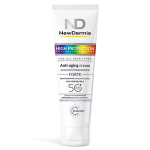 Newdermis HIGH protection ANTI-AGING CREAM FORTE - омолаживающий крем форте SPF 50+ PPD 24 100.0