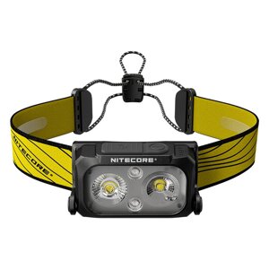 NITECORE NU25 Налобный фонарь 400 лм, перезаряжаемый через USB LED Налобный фонарь с тремя источниками света Лампа Встро