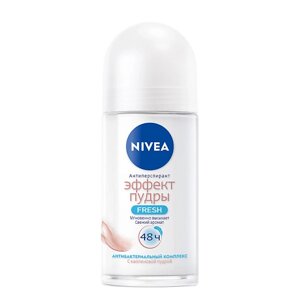 NIVEA Дезодорант-антиперспирант шариковый "Эффект Пудры" Fresh"