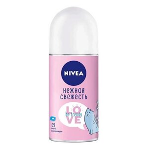 NIVEA Дезодорант-антиперспирант шариковый LOVE Be Trendy Нежная Свежесть