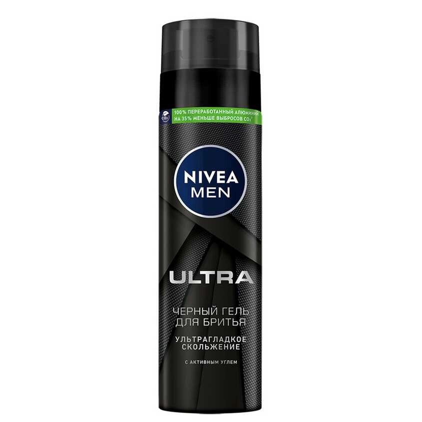 NIVEA MEN Черный гель для бритья "ULTRA" от компании Admi - фото 1