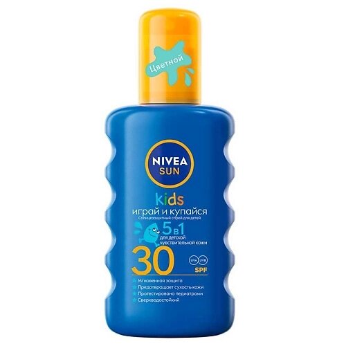 NIVEA SUN Детский солнцезащитный спрей SPF 30 от компании Admi - фото 1