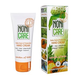 NONICARE Крем для рук и ногтей увлажняющий с маслом кокоса, ши, соком Нони - Hand Cream 60.0