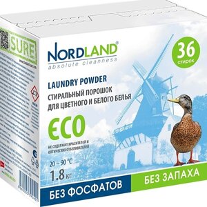 Nordland стиральный порошок ECO 1800.0
