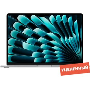 Ноутбук Apple MacBook Air M2, 10-core GPU, 8+512Гб, русская клавиатура, MQKT3), уцененный товар 15.3" Серебристый