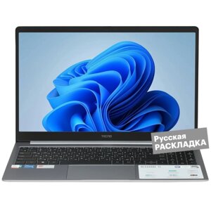 Ноутбук tecno megabook T1 (TCN-T1.14.1155G7. W16.512. GR) 14" i5 512GB WIN серый