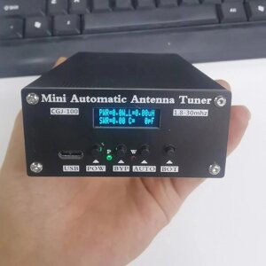 Новый автоматический тюнер ATU100 Антенна 100 Вт 1,8-30 МГц с Батарея внутри собран для коротковолновых станций 5-100 Вт