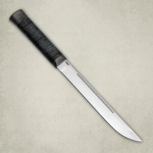 Нож АиР Бурятский средний, сталь 95х18, рукоять кожа