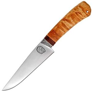 Нож Барибал 95х18, карельская береза, АиР