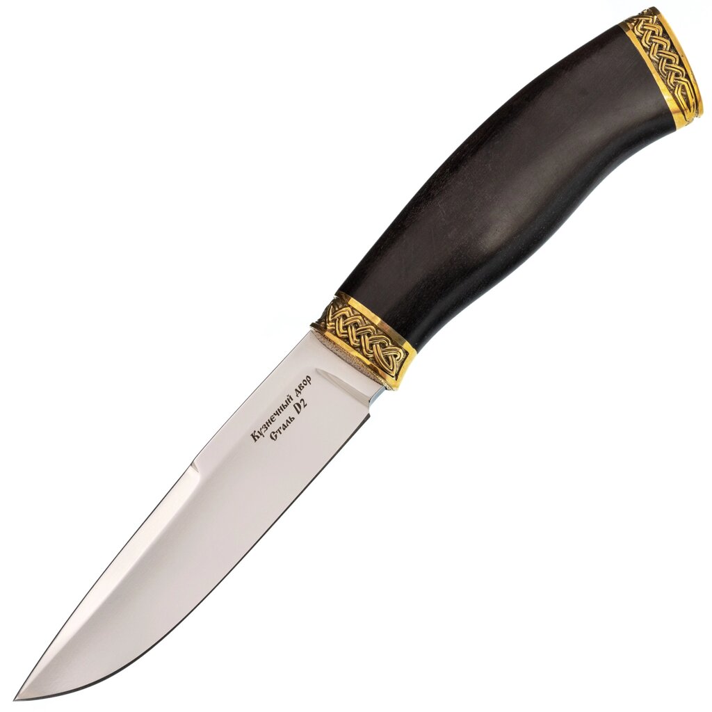 Нож Барс, сталь D2, рукоять граб от компании Admi - фото 1