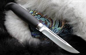 Нож "Финка Lappi" граб, АиР, 100х13м