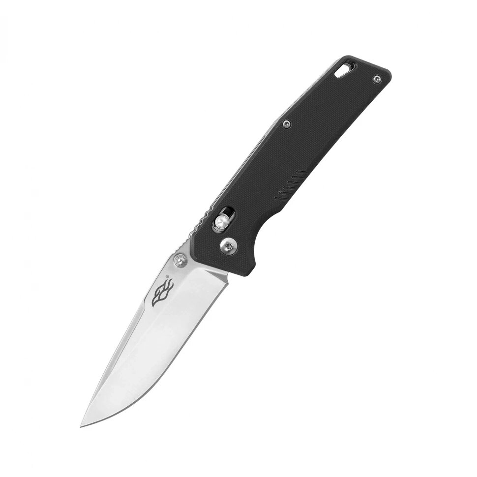 Нож Firebird by Ganzo FB7601-BK, сталь 440С, рукоять G10, черный от компании Admi - фото 1
