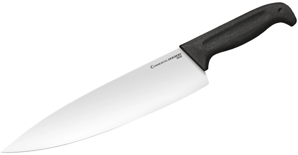 Нож кухонный Chef's Knife, рукоять Kray-Ex черная, сталь German 4116, 25см от компании Admi - фото 1