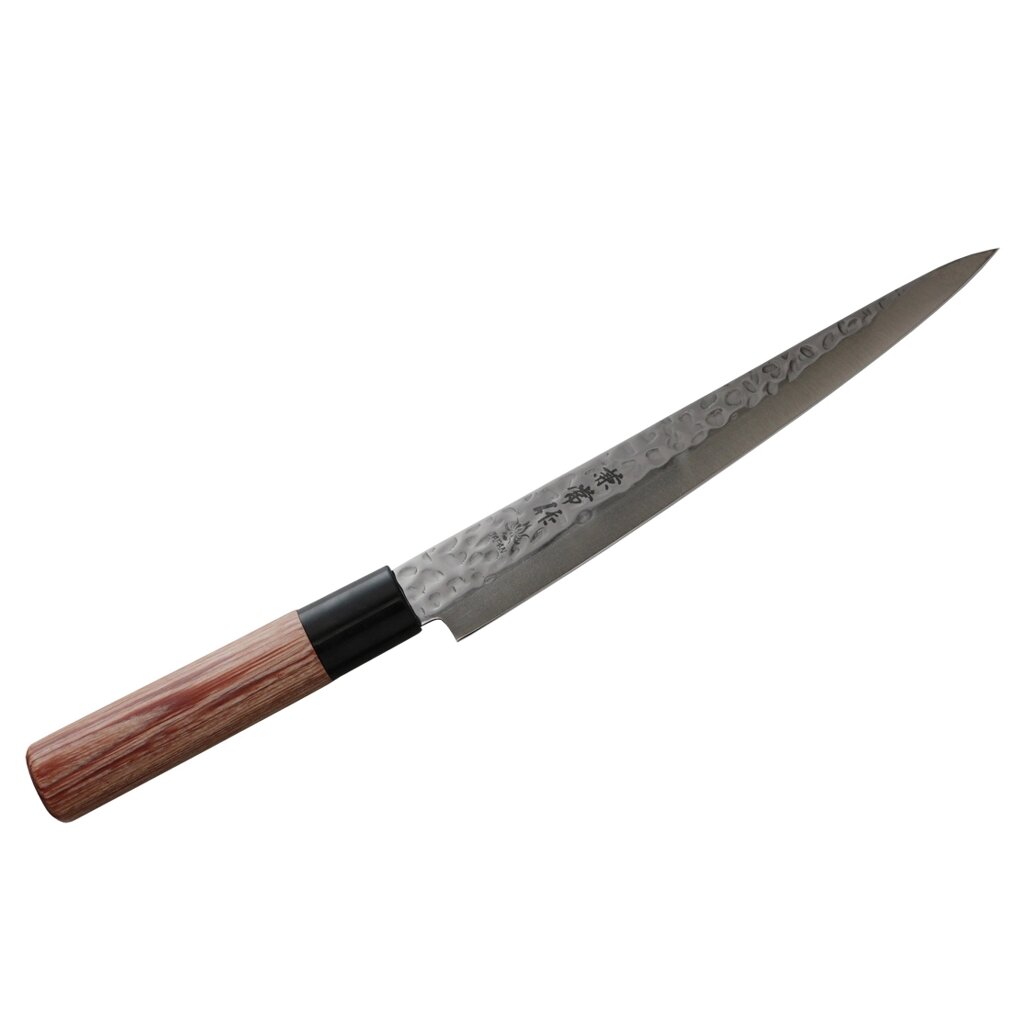 Нож кухонный для нарезки Kanetsune, сталь DSR1K6, рукоять pakka wood от компании Admi - фото 1