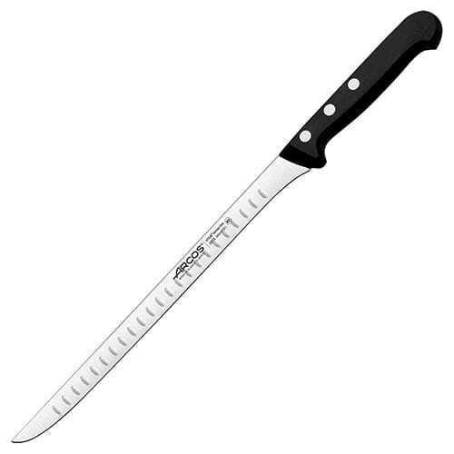 Нож кухонный для нарезки мяса с выемками на лезвии, 24 см от компании Admi - фото 1