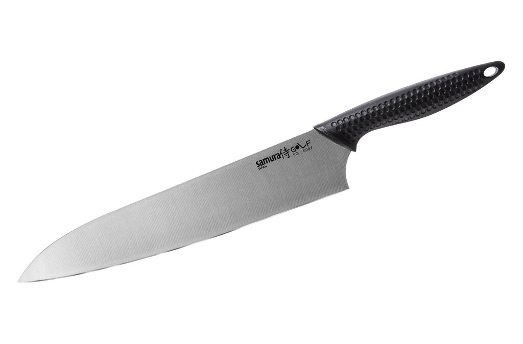 Нож кухонный "Samura GOLF" Гранд Шеф 240 мм, AUS-8 от компании Admi - фото 1