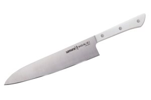 Нож кухонный "Samura HARAKIRI" Гранд Шеф 240 мм, корроз. стойкая сталь, ABS пластик