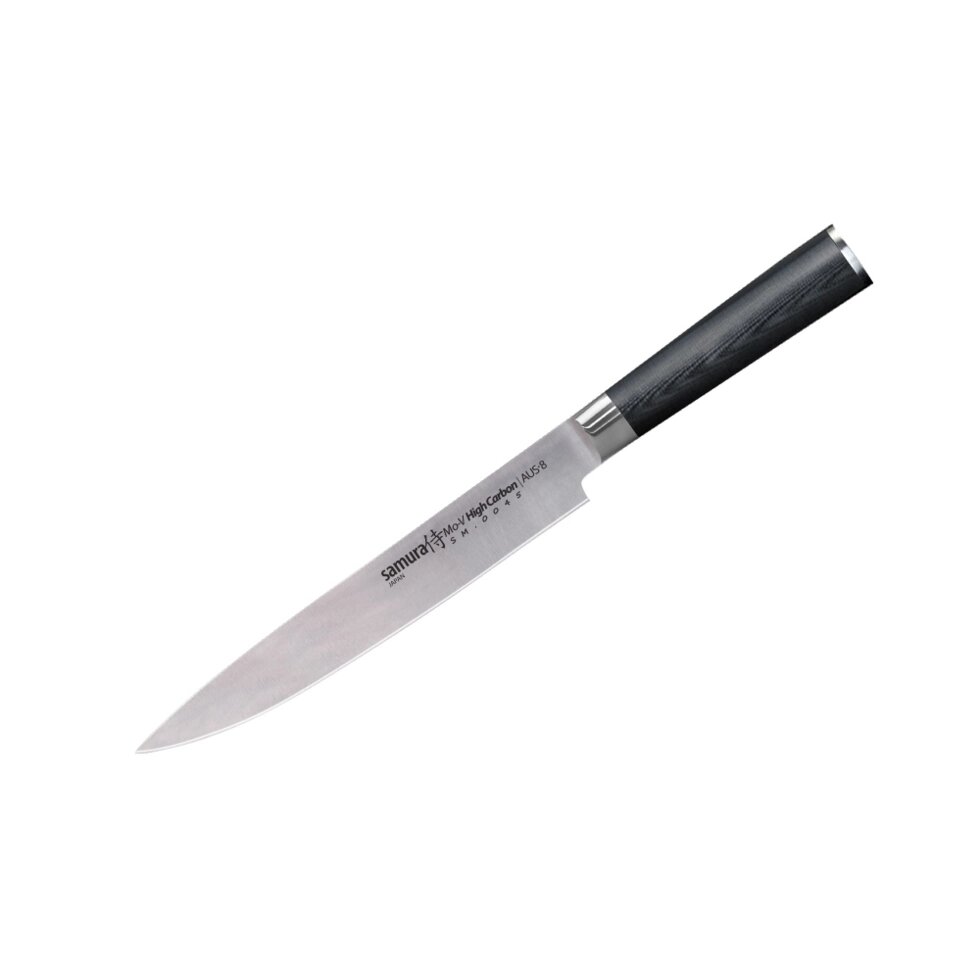 Нож кухонный Samura Mo-V для нарезки 230мм от компании Admi - фото 1