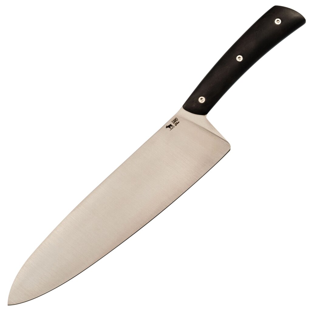 Нож кухонный Шеф, сталь AUS-6, граб от компании Admi - фото 1