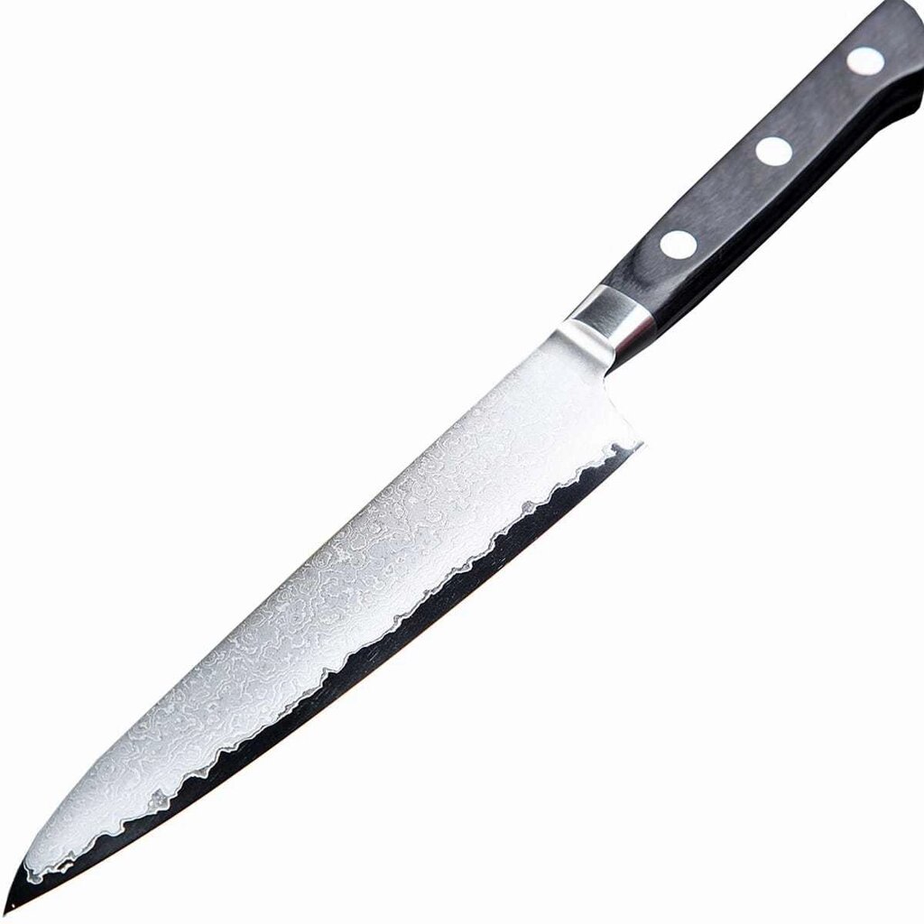 Нож кухонный универсальный 150 мм, Sakai Takayuki Damascus VG-10, 63 сл., pakkawood от компании Admi - фото 1