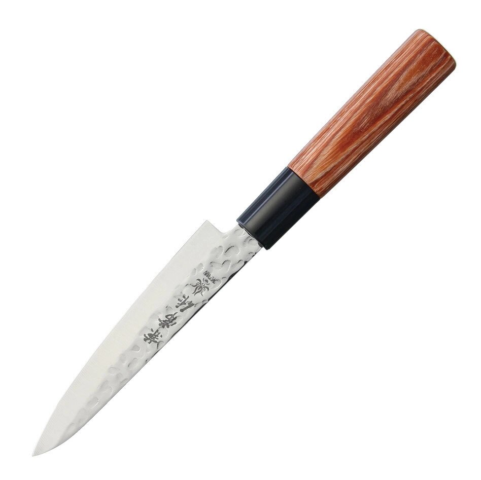 Нож кухонный универсальный Kanetsune, сталь DSR1K6, рукоять pakka wood от компании Admi - фото 1